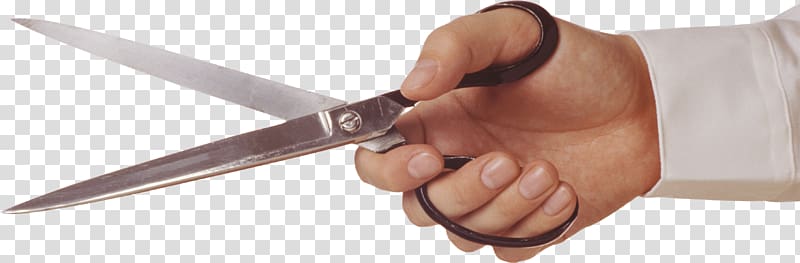 Scissors Hand, Scissors transparent background PNG clipart