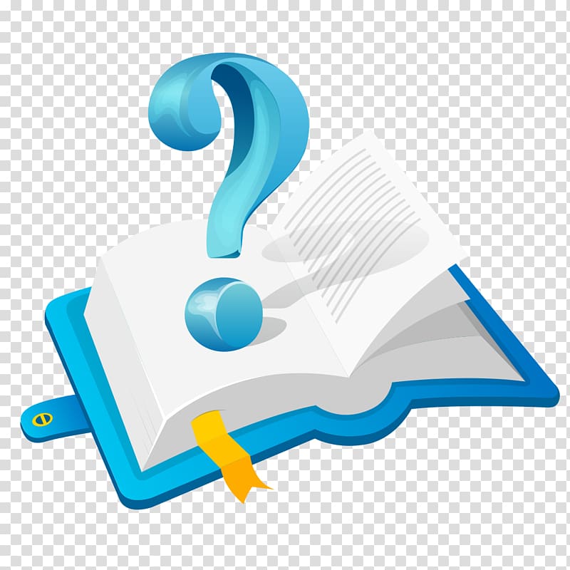 Icon, Network books question mark transparent background PNG clipart
