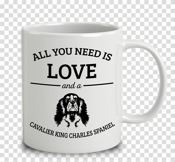 Cavalier King Charles Spaniel Coffee cup Pet, Coffee transparent background PNG clipart
