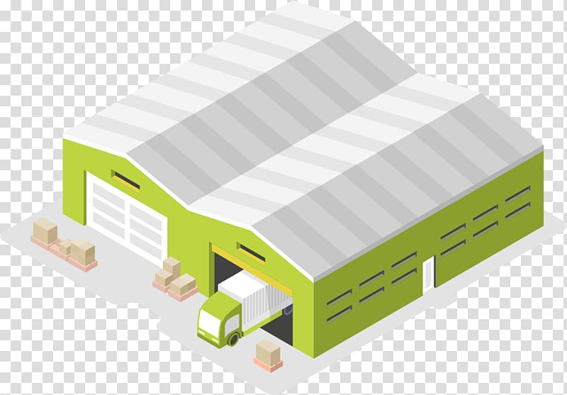 Distribution center Warehouse Building, warehouse transparent background PNG clipart