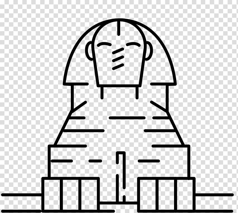 Great Sphinx of Giza Ancient Egypt Esfinge egipcia Drawing, others transparent background PNG clipart