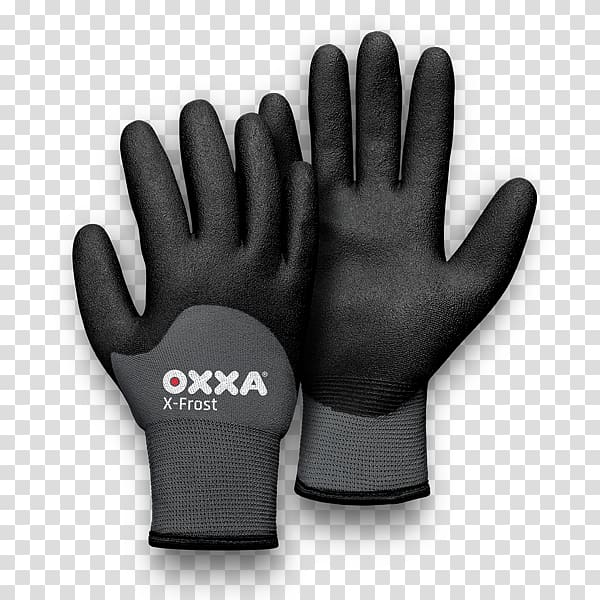 Oxxa glove x-frost 51-860 Gants Oxxa X Diamond Pro polyuréthane taille OXXA X-Pro-Flex Plus, high elasticity foam transparent background PNG clipart