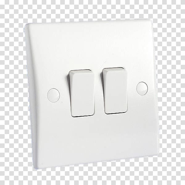 white light switch, Light Switch Double transparent background PNG clipart