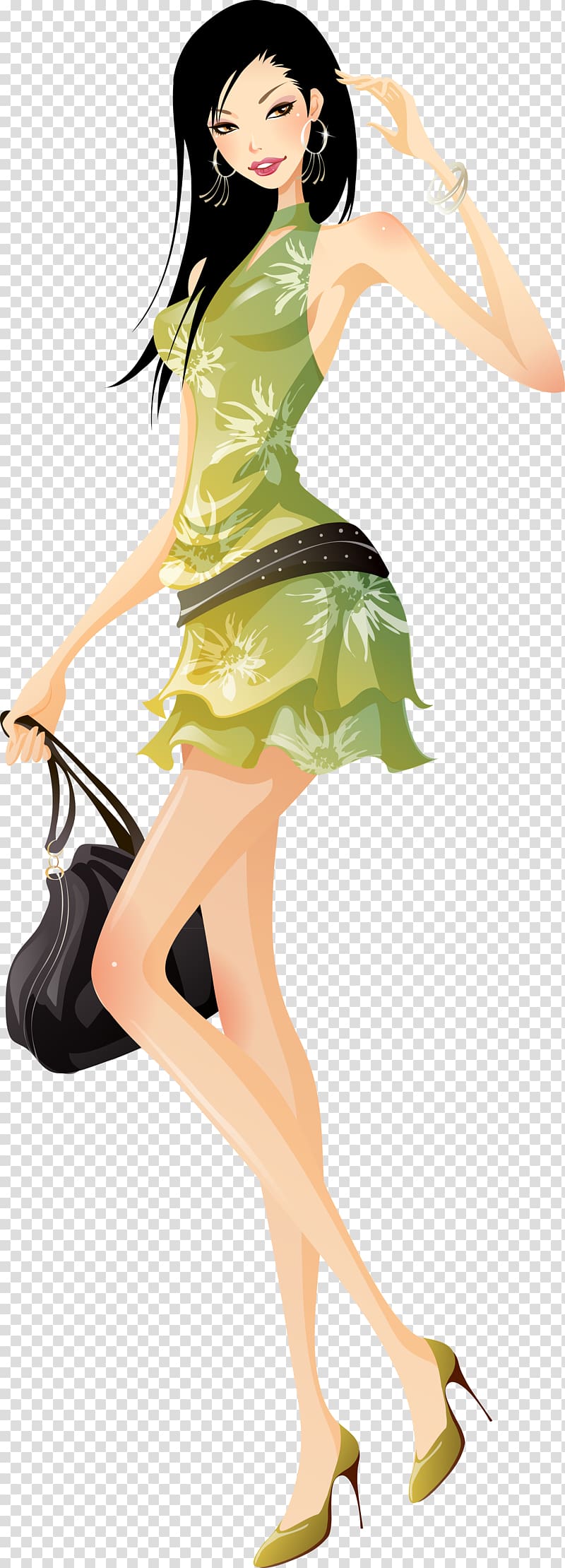 Fashion Woman , girls transparent background PNG clipart