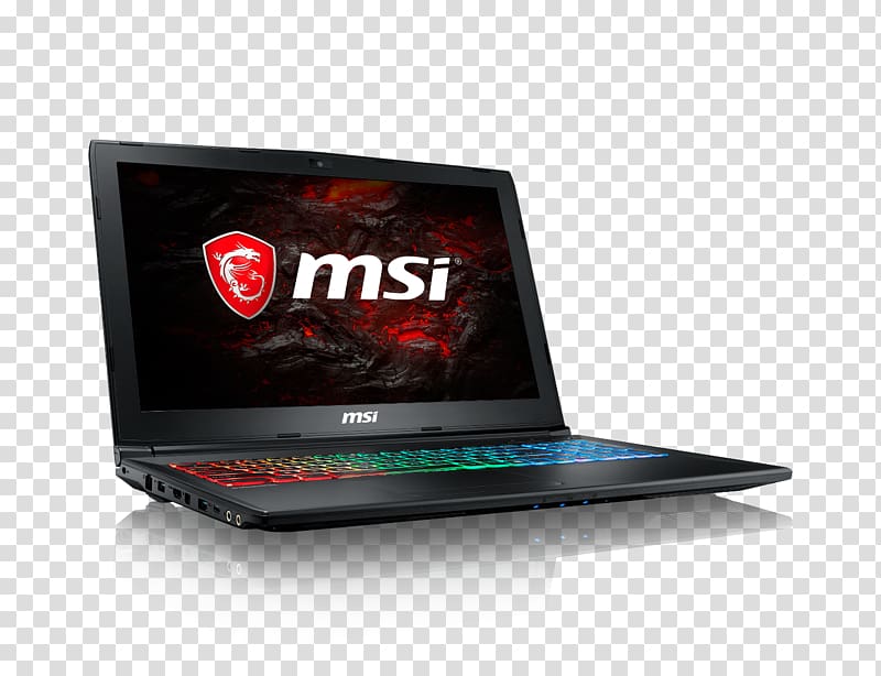 Laptop MSI Computer Intel Core i7 Intel Core i5, leopard transparent background PNG clipart