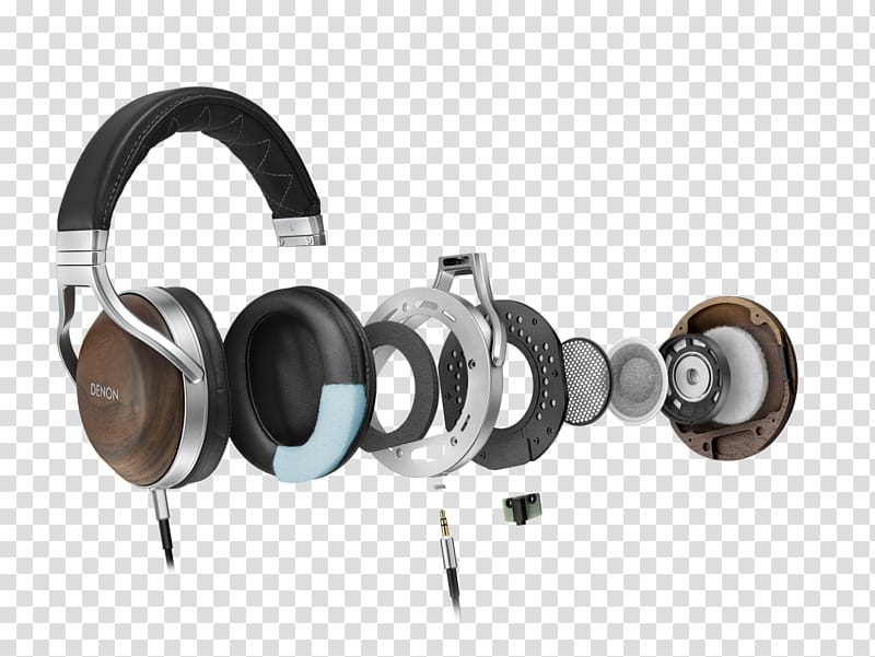 DENON AH-D7200 Headphones Audiophile, headphones transparent background PNG clipart