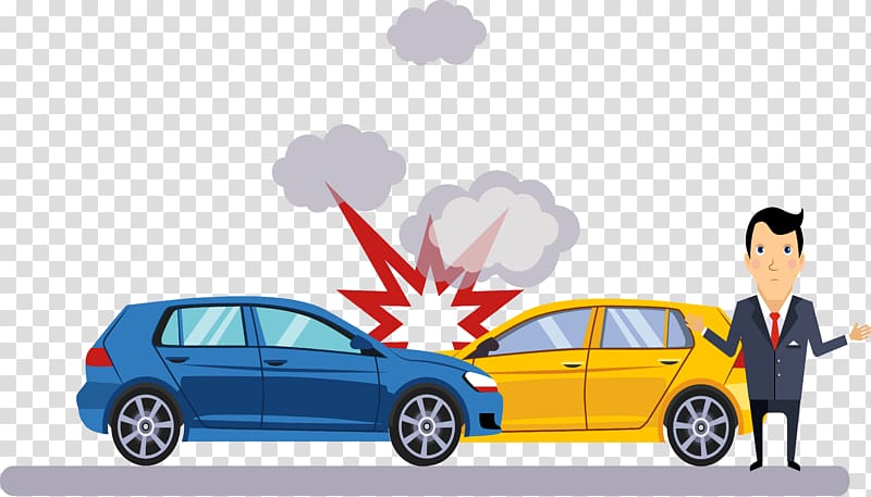 Car Traffic collision Accident Illustration, car car accident transparent background PNG clipart