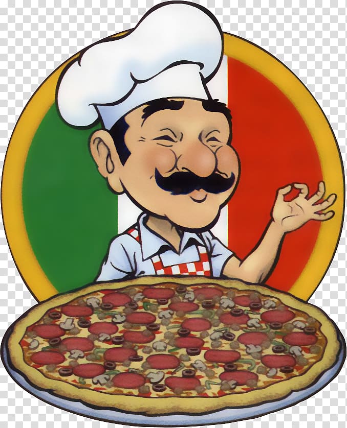 Italian cuisine Pizza Fettuccine Alfredo Salami Restaurant, pizza transparent background PNG clipart