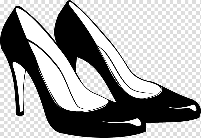 Download Pair of black pumps , Shoe High-heeled footwear Stiletto ...