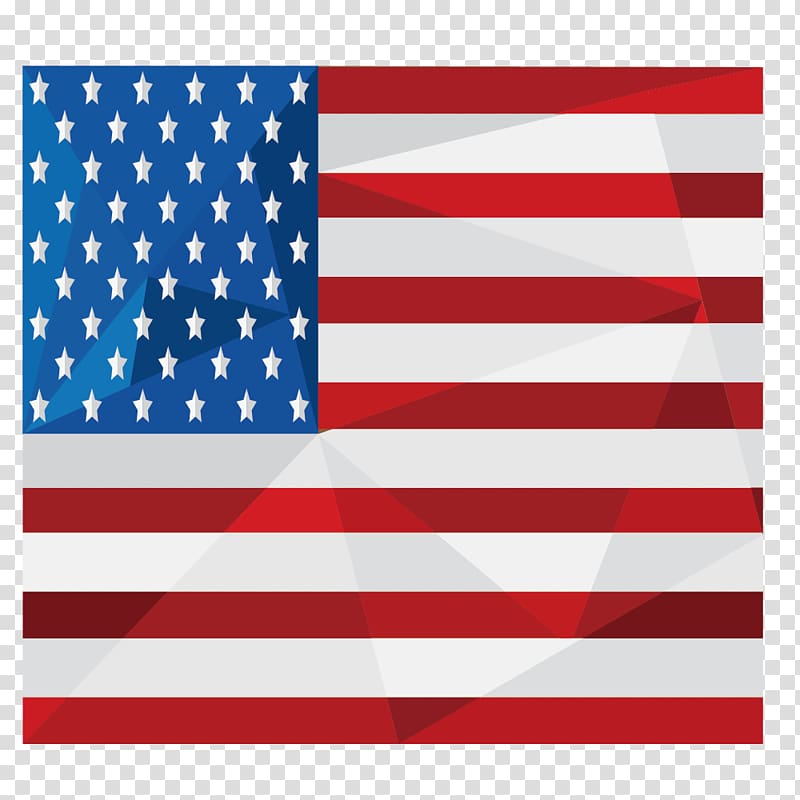 Flag of the United States, Flat American flag transparent background PNG clipart
