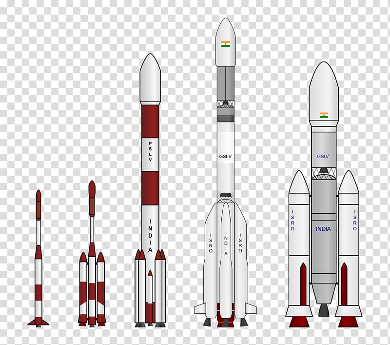 Satish Dhawan Space Centre Indian Space Research Organisation Polar Satellite Launch Vehicle Aryabhata Geosynchronous Satellite Launch Vehicle, Rockets transparent background PNG clipart