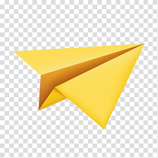 Paper plane transparent background PNG clipart