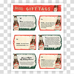 Brand Font, gift tags transparent background PNG clipart thumbnail
