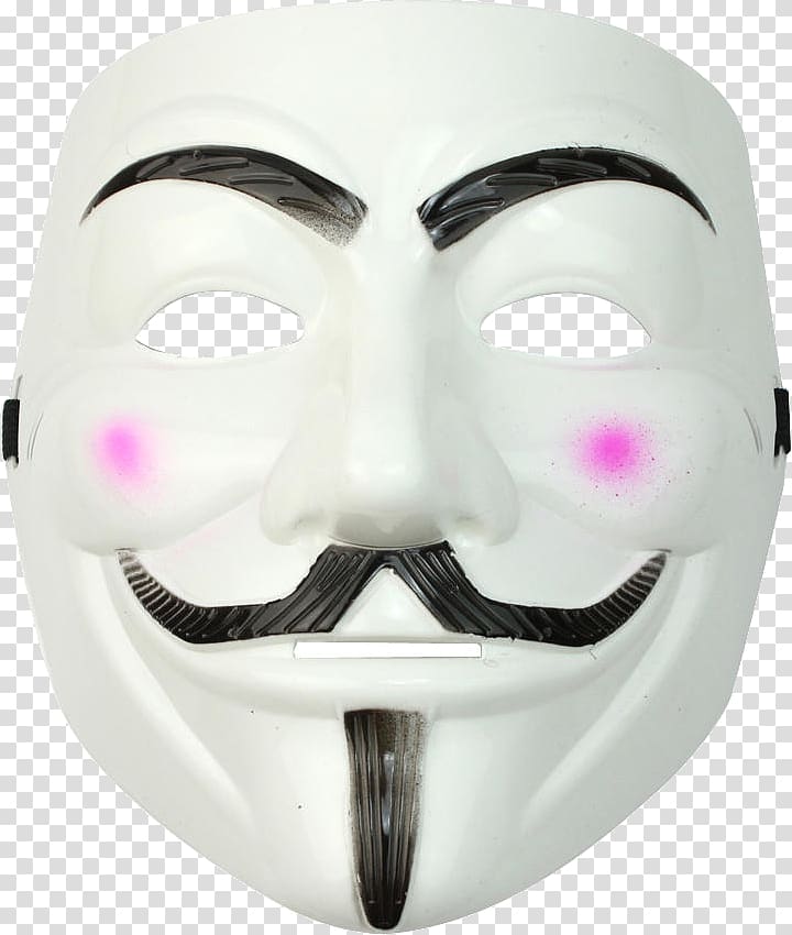 Guy Fawkes mask Costume , mask transparent background PNG clipart