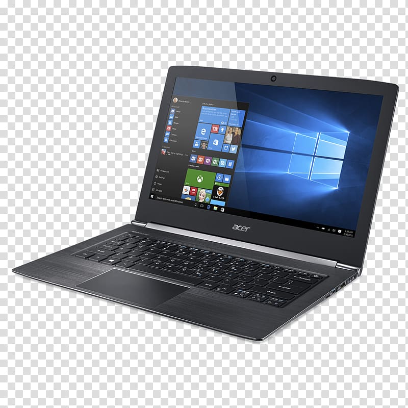 Laptop Acer Aspire Intel Core i7, color glare transparent background PNG clipart