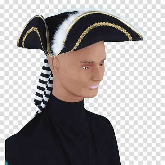 Hat Tricorne Piracy Jack Sparrow Sea captain, pirate hat transparent background PNG clipart