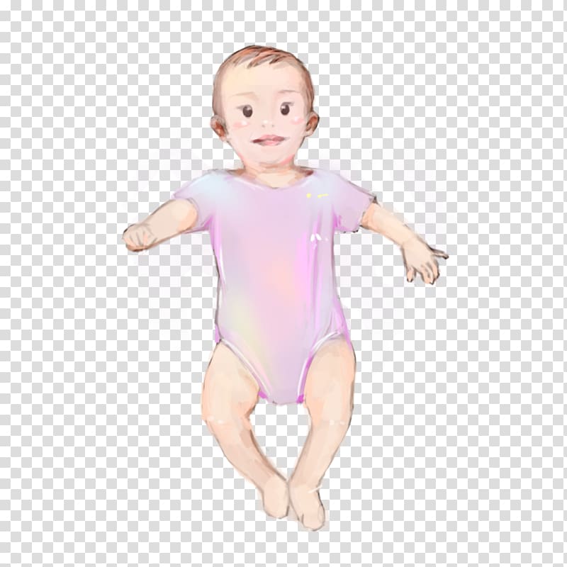 Infant Drawing, Cartoon baby transparent background PNG clipart