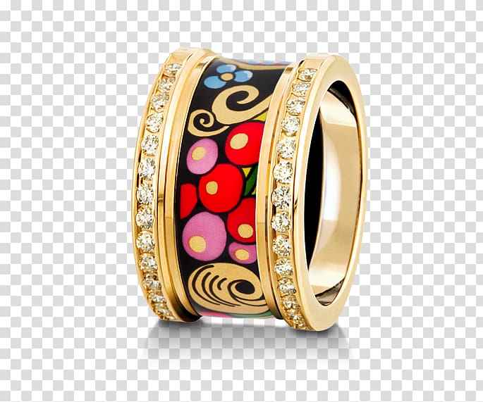 Wedding ring Frey Wille Jewellery Gold, the ring of fire transparent background PNG clipart