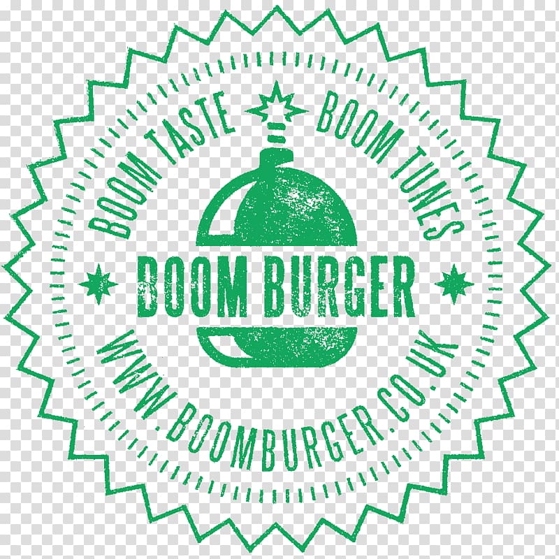 Jamaican cuisine Logo Boom Burger Drawing, london stamp transparent background PNG clipart
