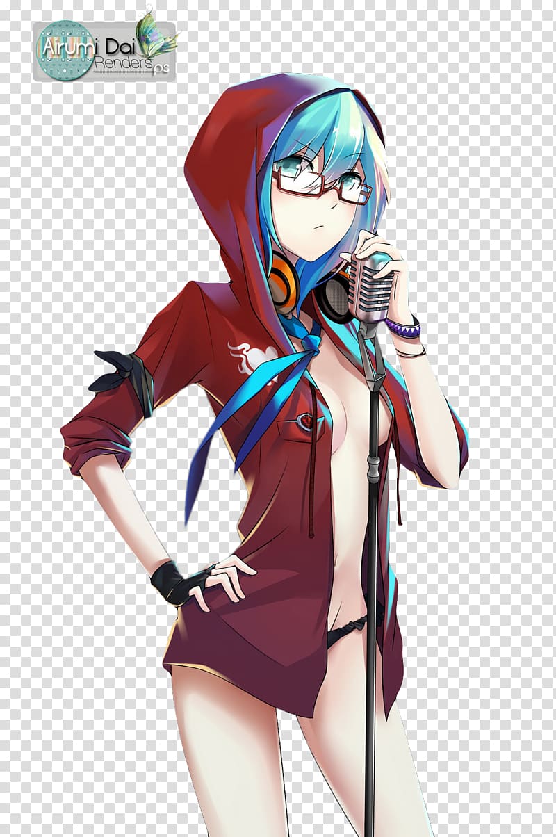 Anime Megurine Luka Mangaka Rin Okumura Megpoid, Anime transparent background PNG clipart