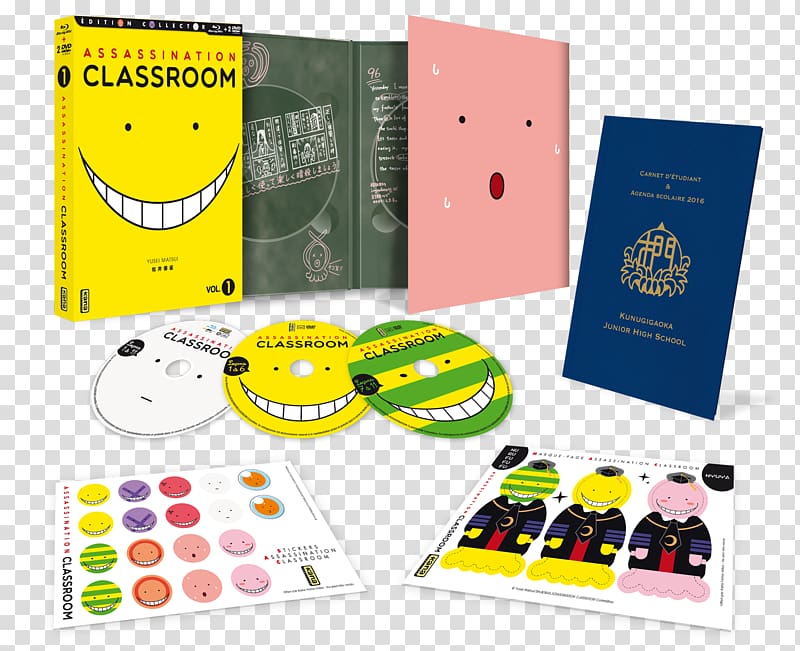 Blu-ray disc Assassination Classroom 1 DVD Assassination Classroom, Season 2, assassination classroom transparent background PNG clipart