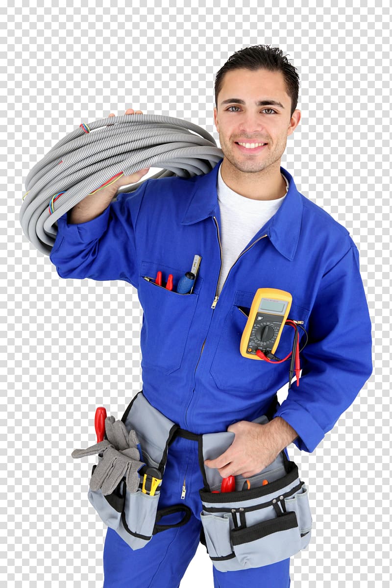 Electrician Electricity Electrical contractor Electrical Wires & Cable Architectural engineering, work transparent background PNG clipart