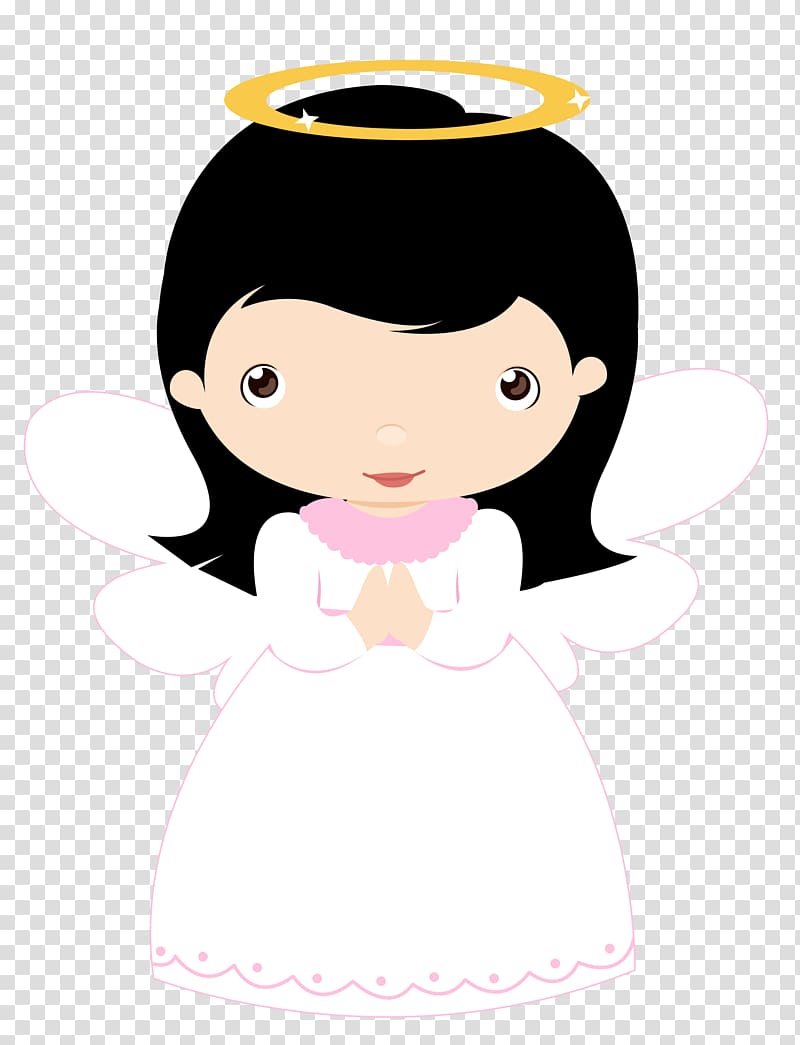 woman angel , Angel Girl First Communion , baptism transparent background PNG clipart