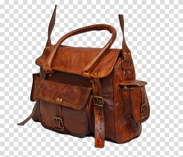 Messenger Bags Handbag Leather Satchel, women bag transparent background PNG clipart