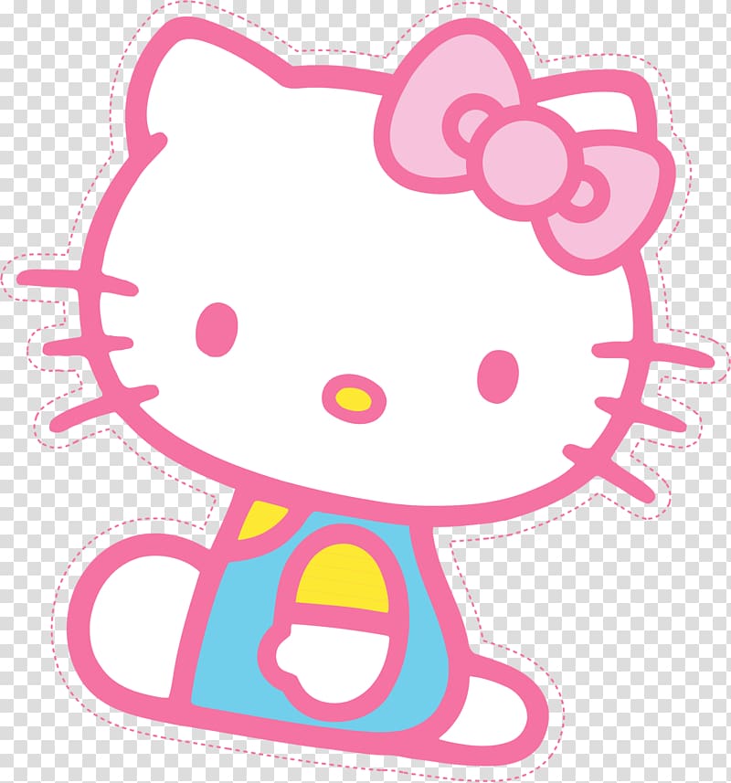 Hello Kitty Laptop Desktop , hello transparent background PNG clipart