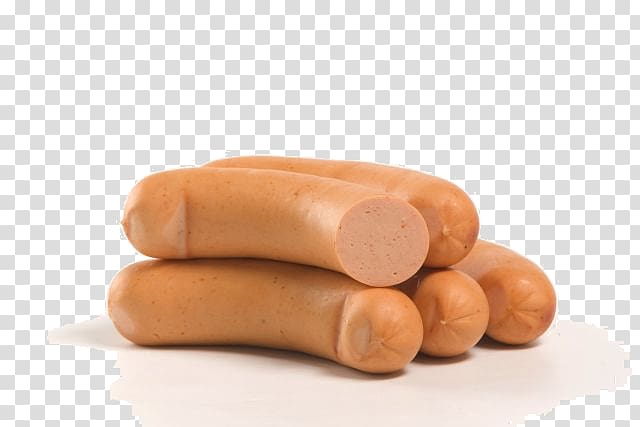 Frankfurter Würstchen Bockwurst Knackwurst Cervelat Liverwurst, ham sausage transparent background PNG clipart