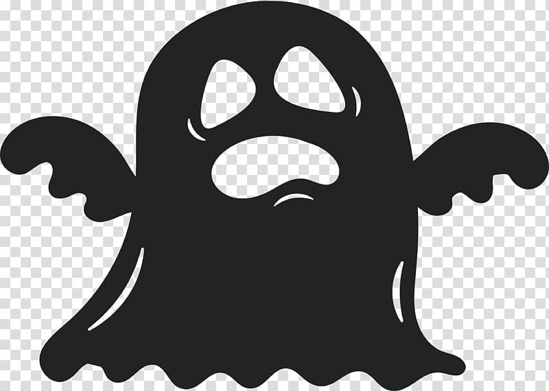 mud monster illustration, Ghost, Scary ghost transparent background PNG clipart