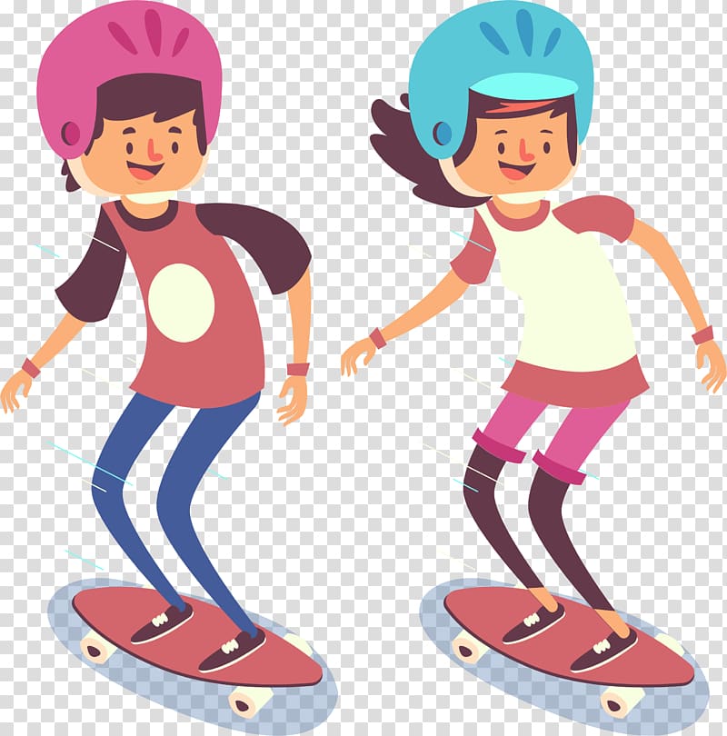 Skateboard Jump Skateboarding, skateboard racers transparent background PNG clipart
