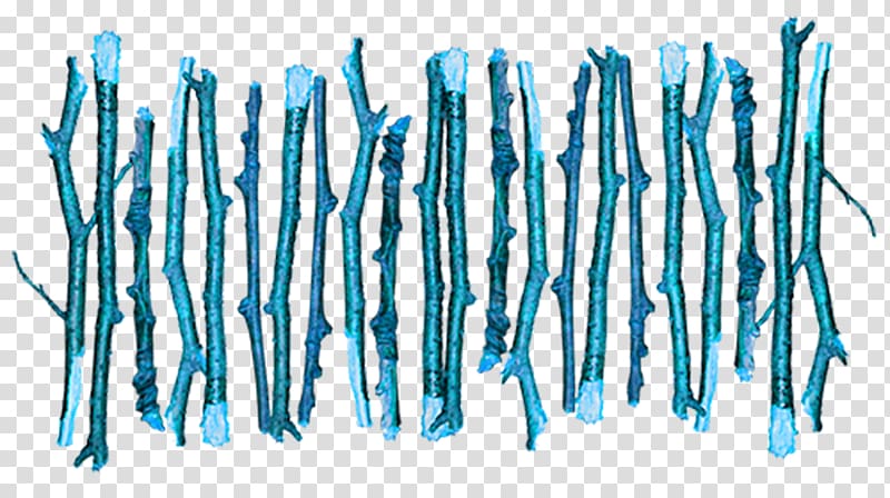 Wattle Fence , Blue Fence transparent background PNG clipart