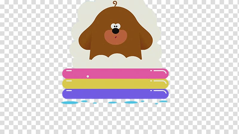 brown animal illustration, Duggee Taking A Bath transparent background PNG clipart
