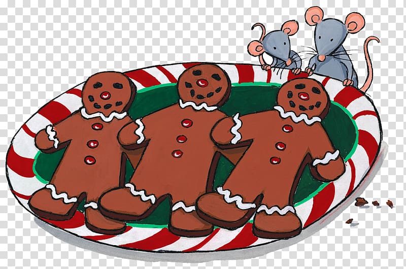 Christmas ornament Fortune cookie Gingerbread man, Christmas Gingerbread Man transparent background PNG clipart