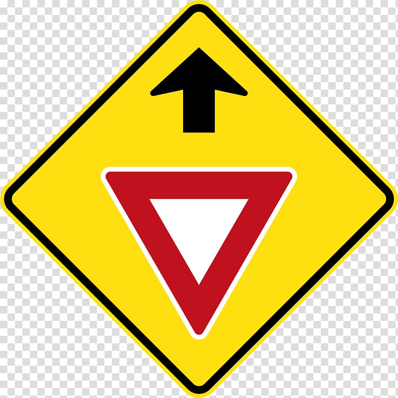 Priority signs Yield sign Traffic sign Warning sign Stop sign, Australia transparent background PNG clipart