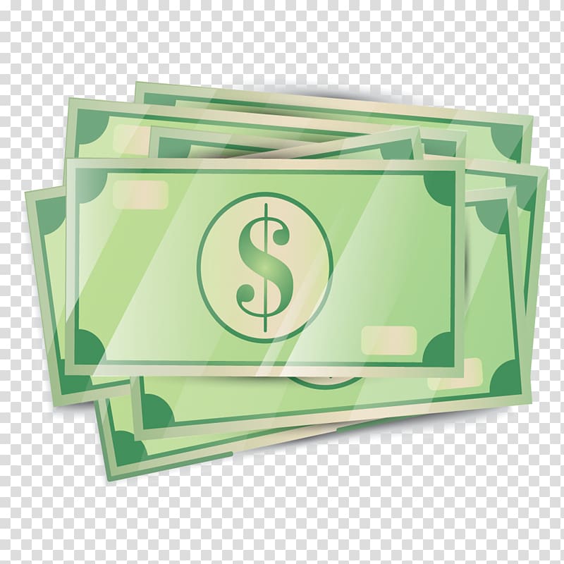 , dollar fragmented material transparent background PNG clipart
