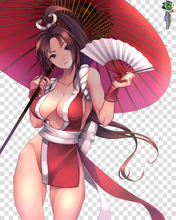 Fatal Fury: King of Fighters Mai Shiranui The King of Fighters XIII Video game, Anime transparent background PNG clipart