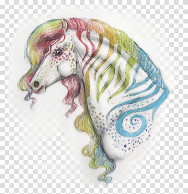 Horse Figurine Organism Mammal Legendary creature, shining bright transparent background PNG clipart