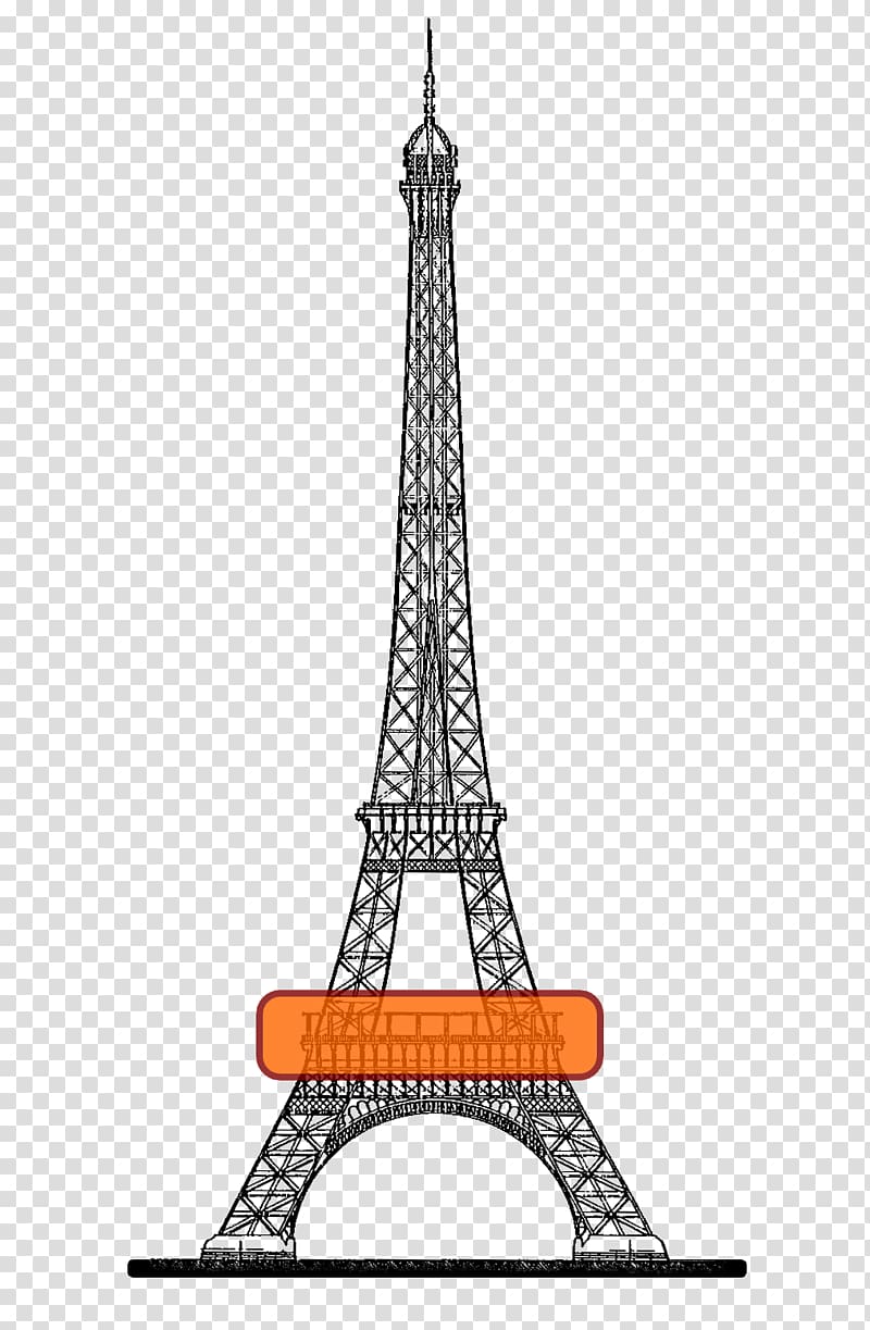 Eiffel Tower Champ de Mars Seine , Paris transparent background PNG clipart