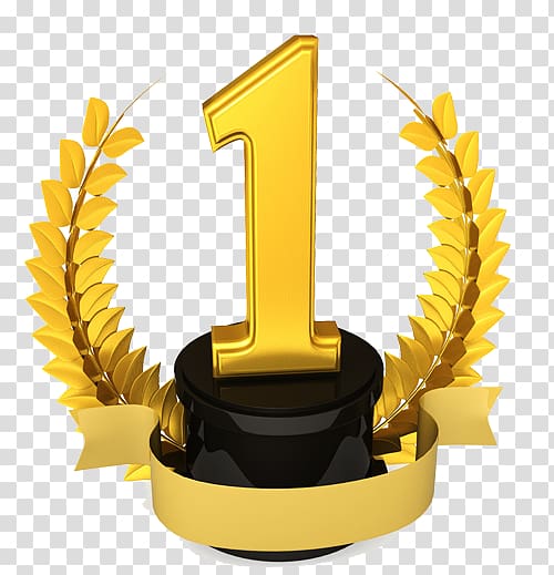 First Place , Number Ranking Computer Software YouTube, no. 1 transparent background PNG clipart
