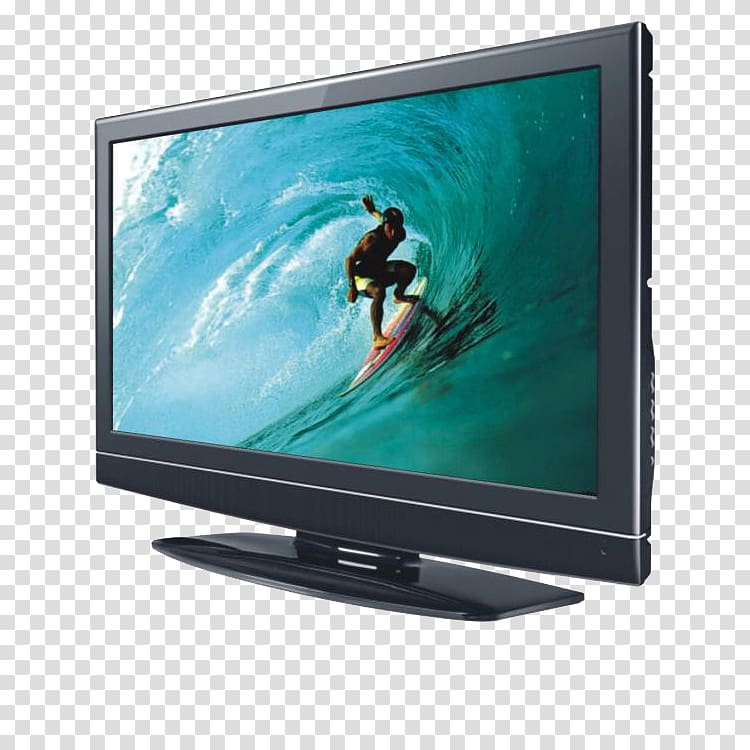 Surf spot Surfing Sport Sea , LCD TV products in kind transparent background PNG clipart