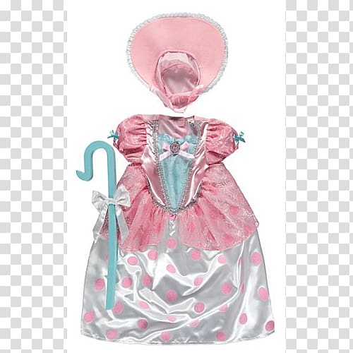 Outerwear Pink M Figurine Doll Dress, bo peep transparent background PNG clipart