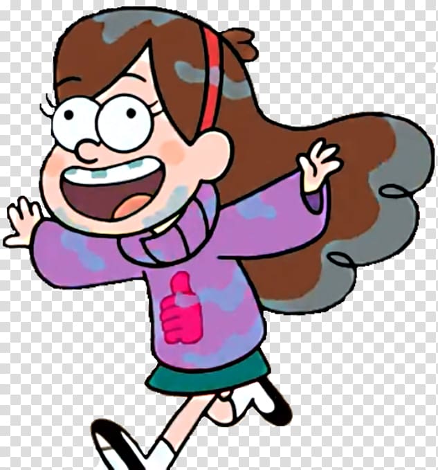 Mabel Pines Cartoon , fun transparent background PNG clipart