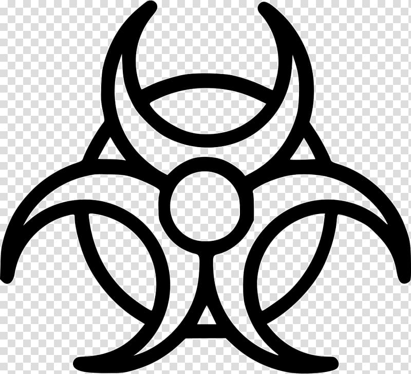 Biohazard transparent background PNG clipart