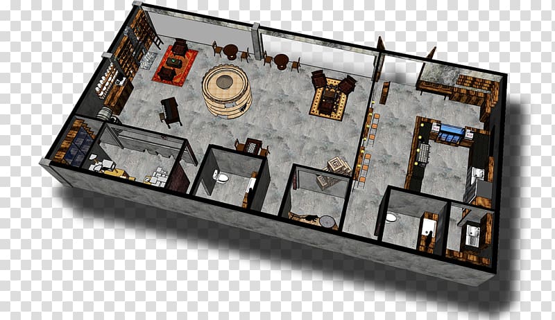 Cafe Coffee Floor plan Business plan, garage loft apartments interior transparent background PNG clipart