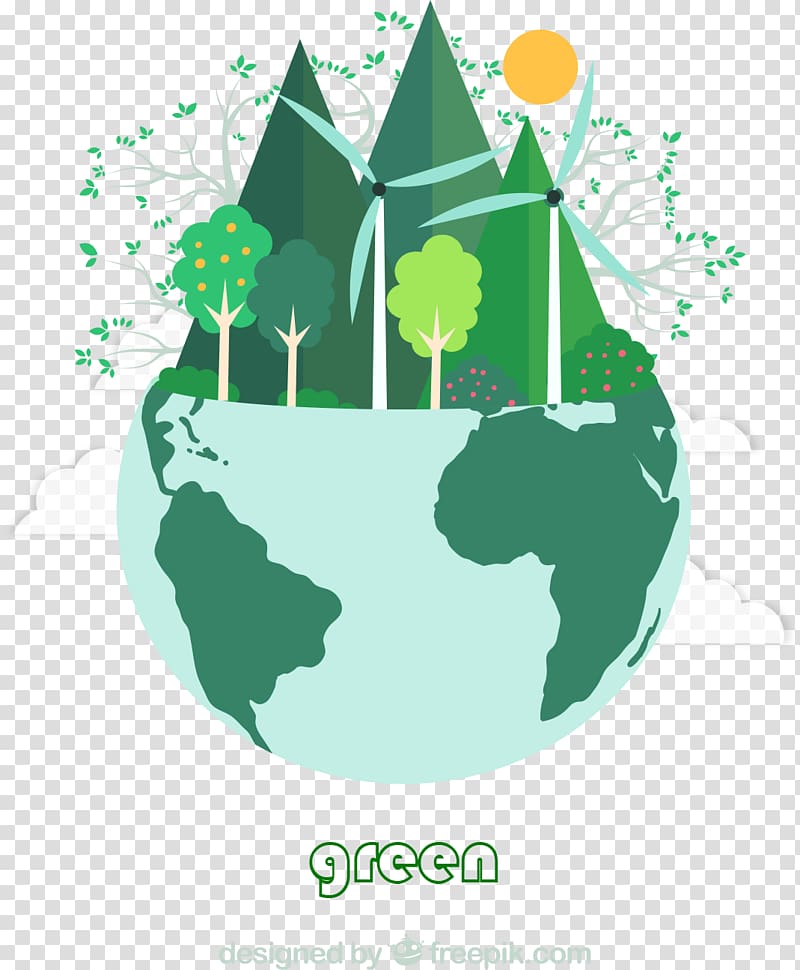 Earth Sustainability Environment Ecology, Green Earth Energy transparent background PNG clipart