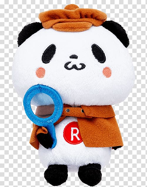 Rakuten Amazon.com フリマアプリ Plush フリル, Panda toy transparent background PNG clipart