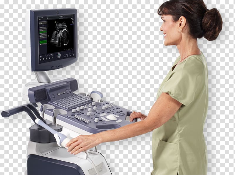 Medical Equipment Ultrasonography Medicine Uzi Skanery GE Healthcare, ultrasound machine transparent background PNG clipart