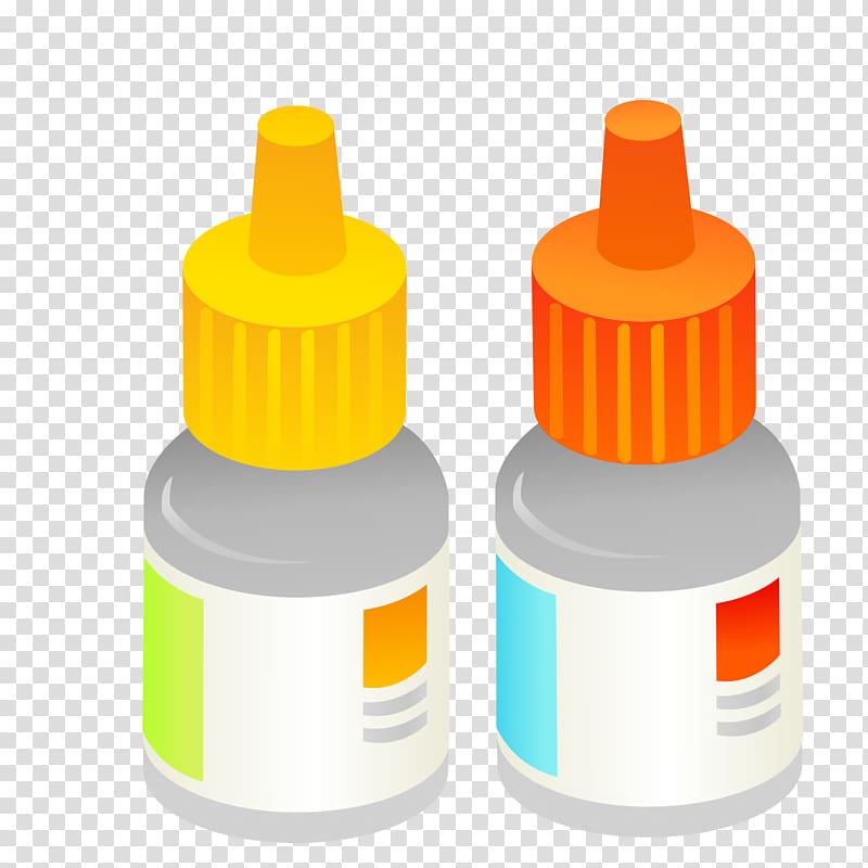 Eye drop Icon, Color pattern of eye drops transparent background PNG clipart